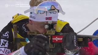 Biathlon WM  quot Massenstart Herren quot  Östersund 2019  Mass Start Men [upl. by Gersham]