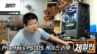 체험판데스크탑 케이스Phanteks P600S 리뷰 [upl. by Branscum638]