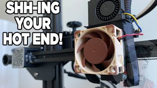 Creality Ender 3 Pro Hot End Noctua A4x20 Fan Upgrade 40mm x 20mm  FINALLY Some Silence [upl. by Nebuer]