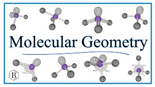 Molecular Geometry Rules Examples and Practice [upl. by Anierdna]