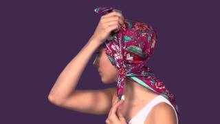 How To Tie A Scarf  Scarf Styling Guide The Boho Head Wrap [upl. by Zeiler]