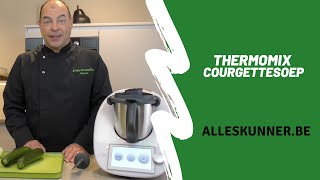 Thermomix courgettesoep [upl. by Olaf]