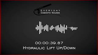 Hydraulic Lift  HQ Sound Effects [upl. by August]