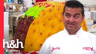 ¡¿Carne molida en el relleno  Cake Boss  Discovery HampH [upl. by Dannon59]