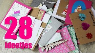 28x DIY kerstkaarten maken [upl. by Geesey]