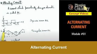 Class 12 Physics  Alternating Current  1 Alternating Current  For JEE amp NEET [upl. by Walworth169]