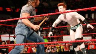 Raw Triple H introduces Sheamus to his sledgehammer [upl. by Assilanna]