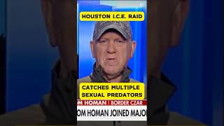 ICE Raids in Houston Colony Ridge  Tom Homan Responds [upl. by Arabella]