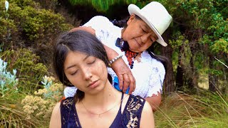 Doña Isabels ASMR energy healing limpia amp relaxation massage [upl. by Seve]