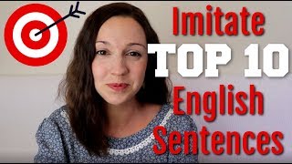 How to Pronounce TOP 10 English Sentences [upl. by Ytoc]