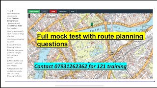 Topographical Skills Assessment Test 2020Full Mock test with Route planning questions [upl. by Olenolin]