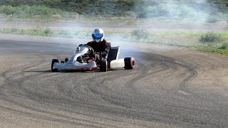 CR250 Shifter Kart Drift Session Port Gawler [upl. by Akimal272]