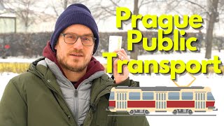 Prague Public Transport  How to use it and where to buy the tickets [upl. by Salisbarry194]