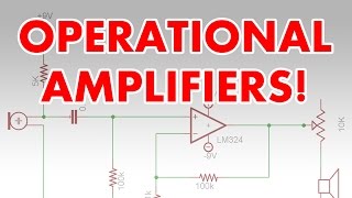 What is an op amp Operational Amplifier tutorial amp super spy microphone circuit [upl. by Terryn612]