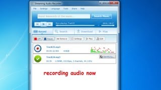 How to use Apowersoft Streaming Audio Recorder [upl. by Nylrac]