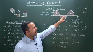 1 Alternating Current basics  Class 12th  Physics Handwritten Notes physics cbse [upl. by Aubrey500]