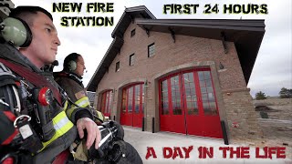 First 24 Hours in a New Fire Station  A Day in the Life [upl. by Ahon]