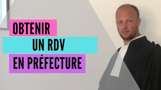 Prendre RDV en préfecture [upl. by Ztnaj]