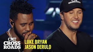 Luke Bryan amp Jason Derulo Perform Trumpets  CMT Crossroads [upl. by Joshuah]