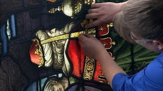 Stained Glass Restoration  How Its Made [upl. by Raynor555]