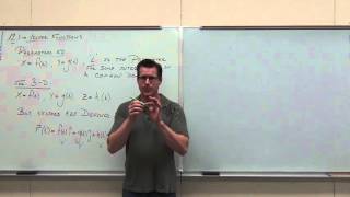 Calculus 3 Lecture 121 An Introduction To Vector Functions [upl. by Ycrep]