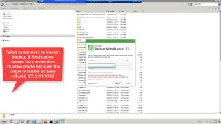 Failed to connect to Veeam Backup amp Replication Server FIX [upl. by Ursa13]