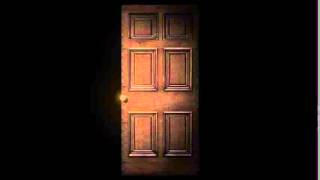 Door opening animation with sound From Resident Evil  Animazione apertura porta [upl. by Wendall756]