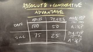 Absolute Advantage and Comparative Advantage [upl. by Klimesh969]