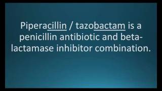 PiperacillinTazobactam Use in ExtendedSpectrum BetaLactamase Infections [upl. by Gariepy]