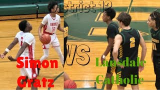 22 Simon Gratz vs Lansdale Catholic [upl. by Ragucci]