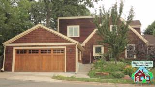 Cedar Siding Cleaning and Staining [upl. by Annoj]