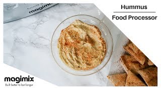 Food Processor Recipe  Hummus  Magimix UK [upl. by Bush]