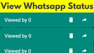 How To View Whatsapp Status Without Letting Them KnowSee Someones Whatsapp Story [upl. by Ennailuj725]