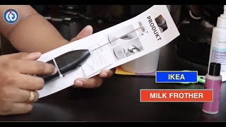 IKEA MILK FROTHER Review amp Battery Installation [upl. by Kaltman891]