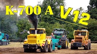 😱 V12 TURBO ✧ K 700 A 18t Full Class LÜTZOW 2018 Звук ЯМЗ240 просто шикарен Trecker Treck Kirowez [upl. by Horter759]