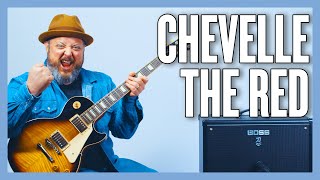 Chevelle The Red Guitar Lesson  Tutorial [upl. by Fabiolas]