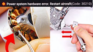 How to Change Mavic Mini Broken Motor and Arm Rear  DJI Power System Hardware Error 30210 Fix [upl. by Bonilla]