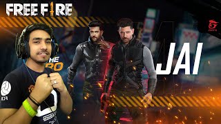 HRITHIK PLAYING FREE FIRE WITH JAI CHARACTER [upl. by Leber]