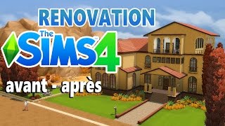 RÉNOVATION SIMS 4  DEMENAGEMENT DES TOMAS [upl. by Ayin]