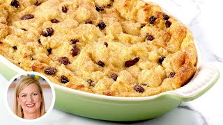 Professional Baker Teaches You How To Make BREAD PUDDING [upl. by Arraeis]