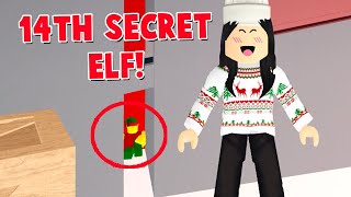 HOW To Find The 14TH SECRET ELF In Bloxburg Elf Hunt [upl. by Nerte]