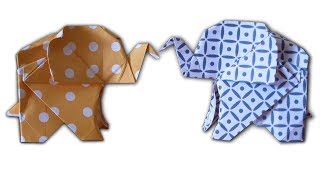 Comment faire un éléphant en origami [upl. by Gnouv]