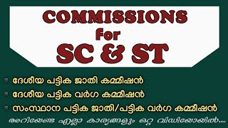 National SCST Commission  State SCST Commission  Kerala Psc 2022 [upl. by Azriel]