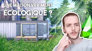 Une rénovation exemplaire   LES SIMS 4  ECOLOGIE la suite [upl. by Veron]