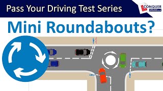 Mini Roundabouts Driving Lesson UK  Pass your Driving Test Series [upl. by Nesbitt]