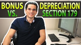 Bonus Depreciation vs Section 179  Which is better for YOUR business [upl. by Alair113]