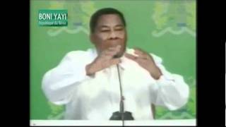 Pdt Yayi Boni face aux douaniers quotDemocratie NESCAFEquot No5 [upl. by Guthrie911]