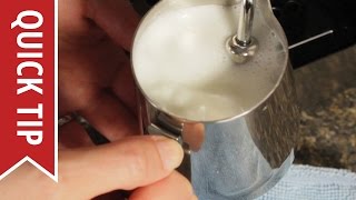 How to AutoFroth Milk for Lattes [upl. by Roth]