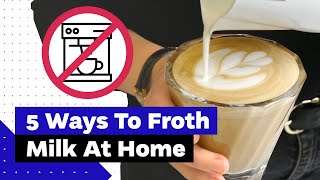 How To Froth Milk At Home Best Milk Frothers Review [upl. by Negah571]