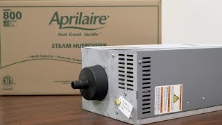 Aprilaire Model 800 Steam Humidifier [upl. by Marlie]